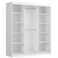 Шкаф-купе Mirjan24 Emilio/Rico 180x216x60 (White) Thumb