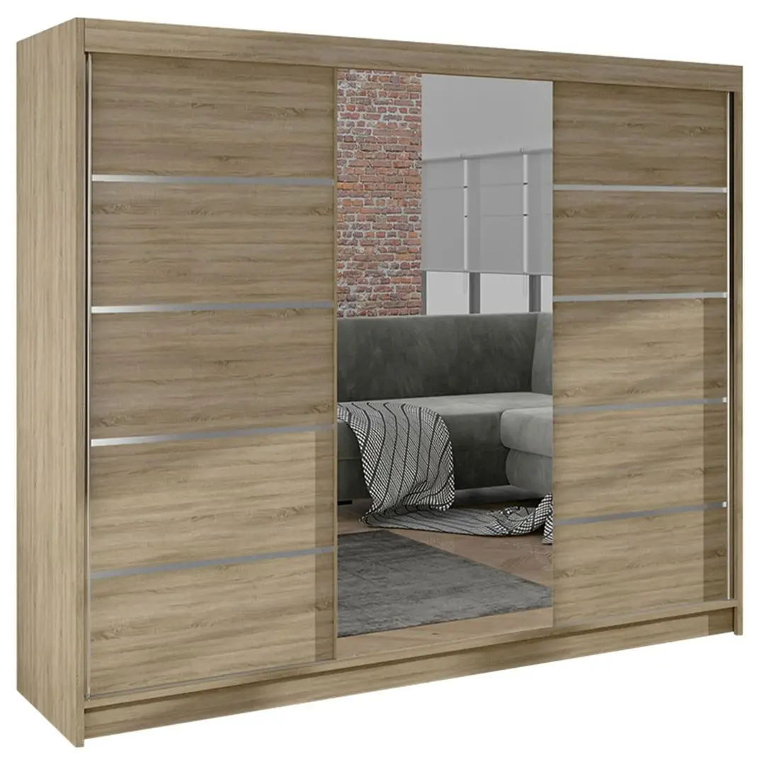 Шкаф-купе Mirjan24 Genewa VI/Derby VI (Sonoma Oak)