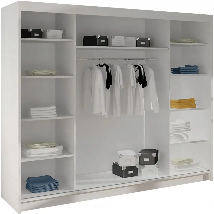 Шкаф-купе Mirjan24 Genewa VI/Derby VI (White/Sonoma Oak) - 4