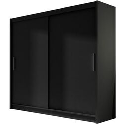 Dulap-cupe Mirjan24 London I 180x215x58 (Black)