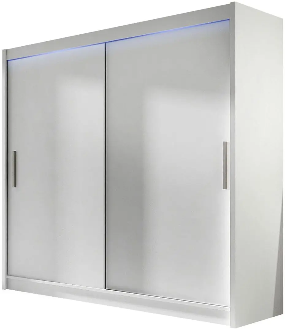 Dulap-cupe Mirjan24 London I 180x215x58 LED (White)