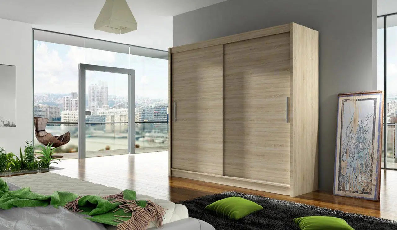 Dulap-cupe Mirjan24 London I 180x215x58 (Sonoma Oak) - 4