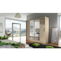 Dulap-cupe Mirjan24 London II 180x215x57 (Sonoma Oak) Thumb