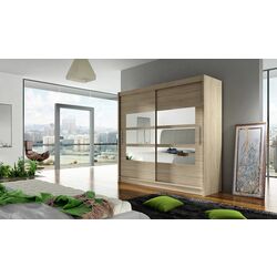 Dulap-cupe Mirjan24 London III 180x215x57 (Sonoma Oak) Thumb