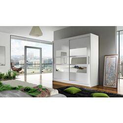 Шкаф-купе Mirjan24 London III 180x215x57 (White) Thumb