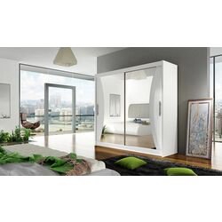Dulap-cupe Mirjan24 London V 180x215x57 (White) Thumb