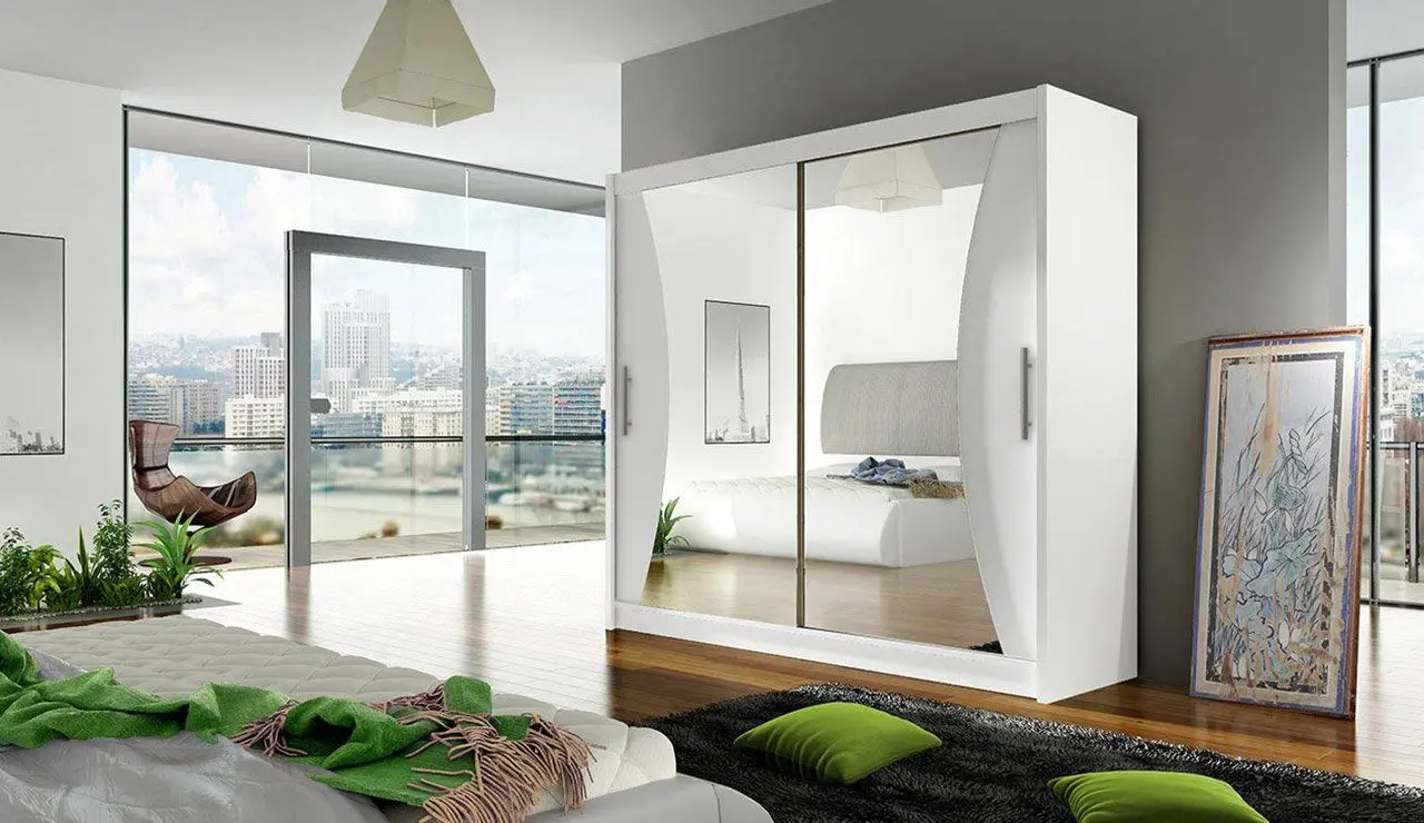 Dulap-cupe Mirjan24 London V 180x215x57 (White)