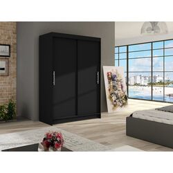 Dulap-cupe Mirjan24 Miami/Aldo I 120x200x58 (Black) Thumb