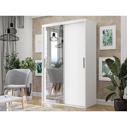 Dulap-cupe Mirjan24 Missisipi/Rejat 120x205x60 (White) Thumb