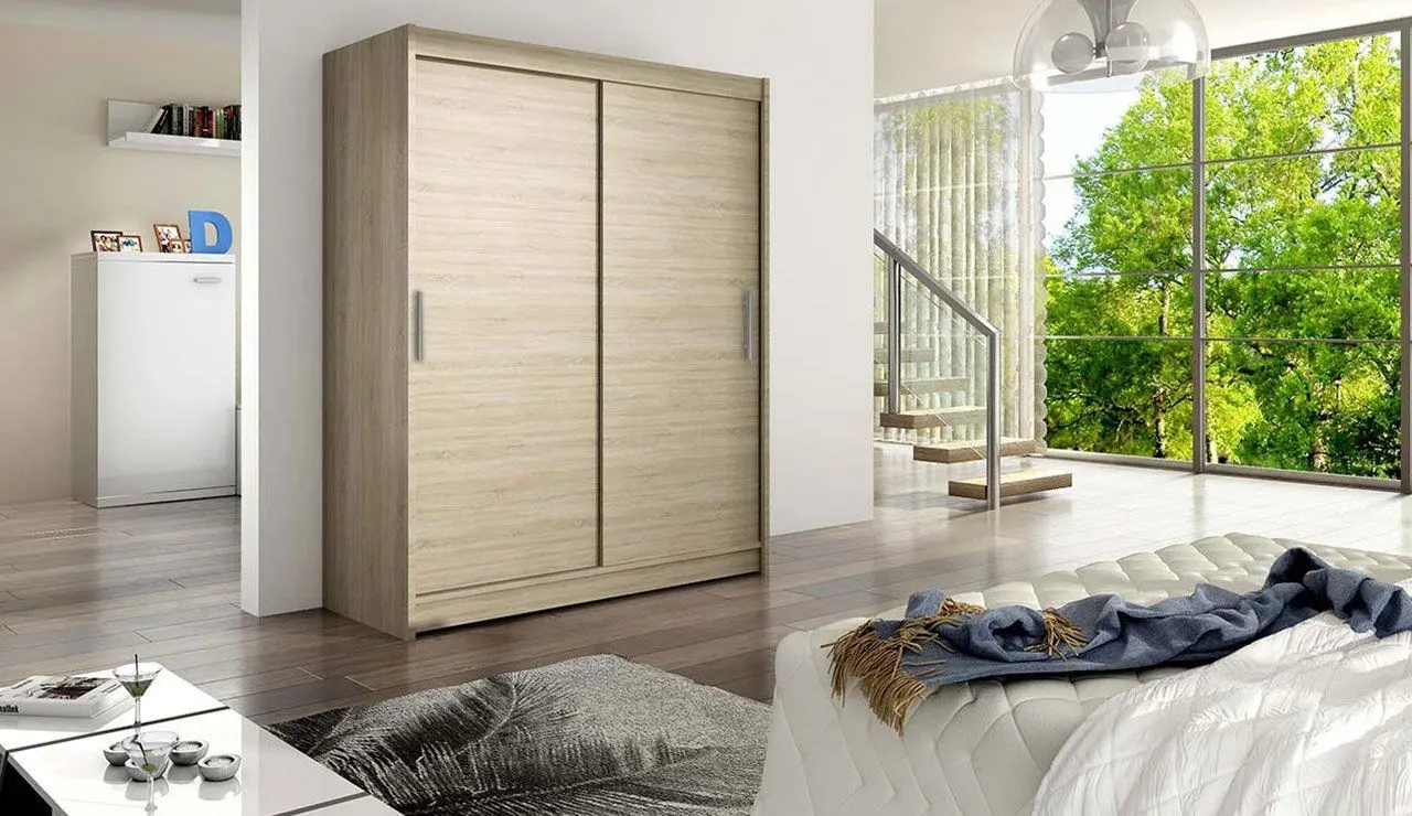 Dulap-cupe Mirjan24 Presto I/Westa I (Sonoma Oak) - 2