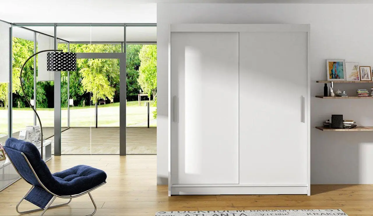 Dulap-cupe Mirjan24 Presto/Westa I 150x200x58 (White) - 3