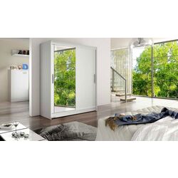 Шкаф-купе Mirjan24 Presto/Westa VI 150x200x58 (White) Thumb