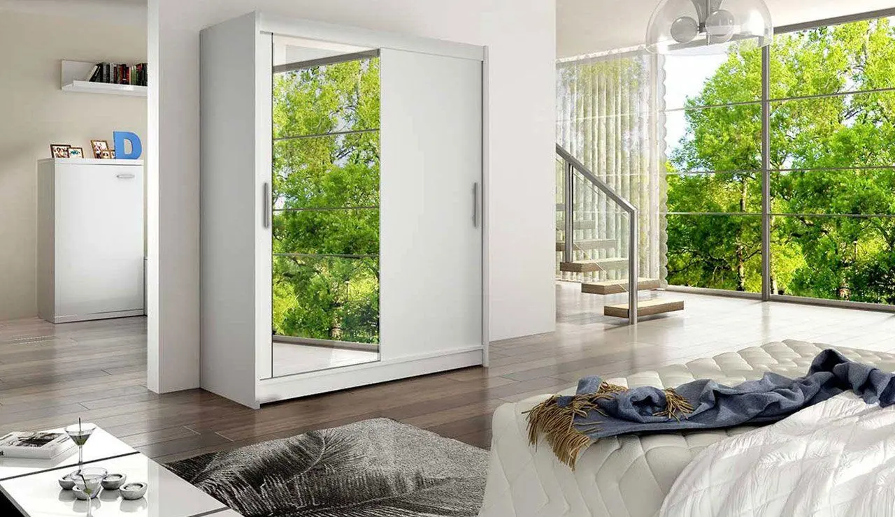 Шкаф-купе Mirjan24 Presto/Westa VI 150x200x58 (White) - 4