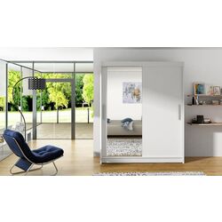 Шкаф-купе Mirjan24 Presto/Westa VI 150x200x58 (White) Thumb