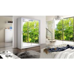 Шкаф-купе Mirjan24 Presto XI/Westa XI c LED подсветкой (White) Thumb