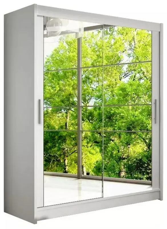 Шкаф-купе Mirjan24 Presto XI/Westa XI (White)