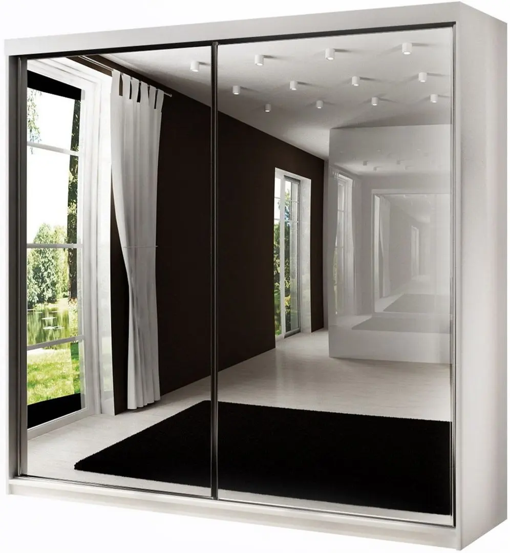 Dulap-cupe Mirjan24 Sahara/Top 21 200x200x62 LED (White)