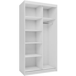 Dulap-cupe Mirjan24 Teodor/Nico I 100x216x60 LED (White) Thumb