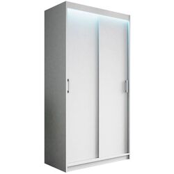 Dulap-cupe Mirjan24 Teodor/Nico I 100x216x60 LED (White)