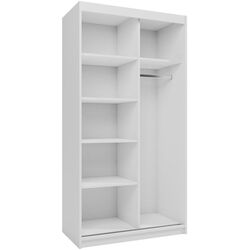 Dulap-cupe Mirjan24 Teodor/Nico II 100x216x60 LED (White) Thumb