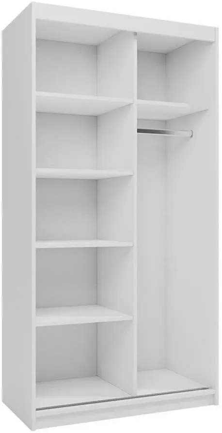 Dulap-cupe Mirjan24 Teodor/Nico II 100x216x60 (White) - 4