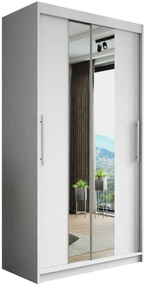 Dulap-cupe Mirjan24 Teodor/Nico II 100x216x60 (White)