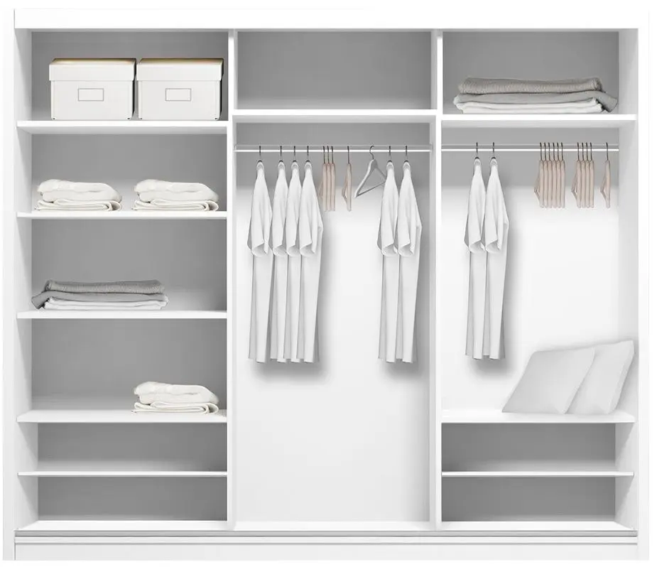 Dulap-cupe Mirjan24 Thor/Kola 250x218x61 (Black Matt) - 3