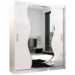 Dulap-cupe Mirjan24 Thor/Kola X 180x213x58 (White Matt)