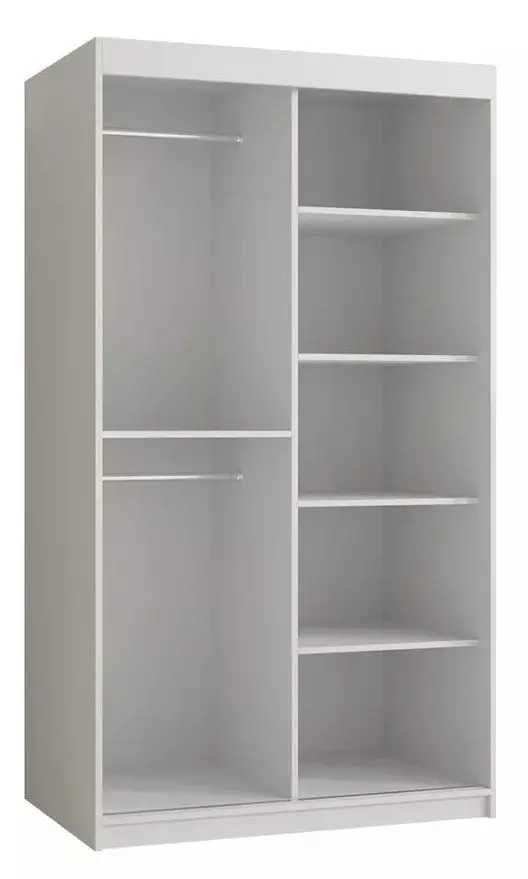 Dulap-cupe Mirjan24 Towiro Slim I/Riflo Slim I 100 (Black)