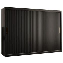 Dulap-cupe Mirjan24 Towiro Slim I/Riflo Slim I 250 (Black)