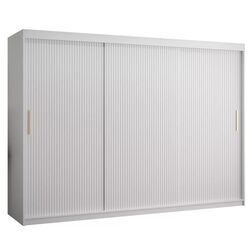 Dulap-cupe Mirjan24 Towiro Slim I/Riflo Slim I 250 (White)