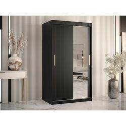 Dulap-cupe Mirjan24 Towiro Slim II/Riflo Slim II 100 (Black) Thumb