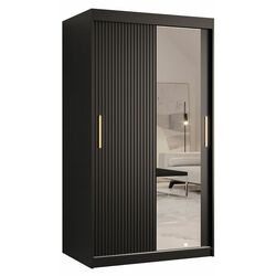 Dulap-cupe Mirjan24 Towiro Slim II/Riflo Slim II 100 (Black)