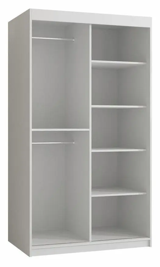 Dulap-cupe Mirjan24 Towiro Slim II/Riflo Slim II 100 (White) - 2