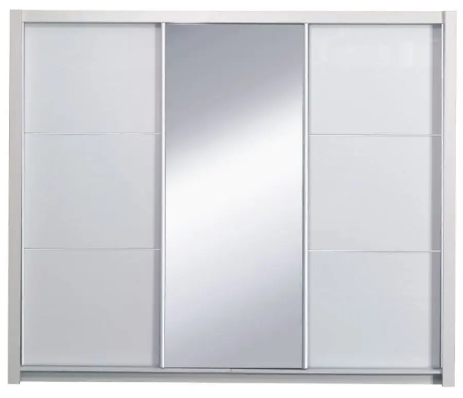 Dulap-cupe Mobhaus Asiena 258х213 (White/White Gloss)