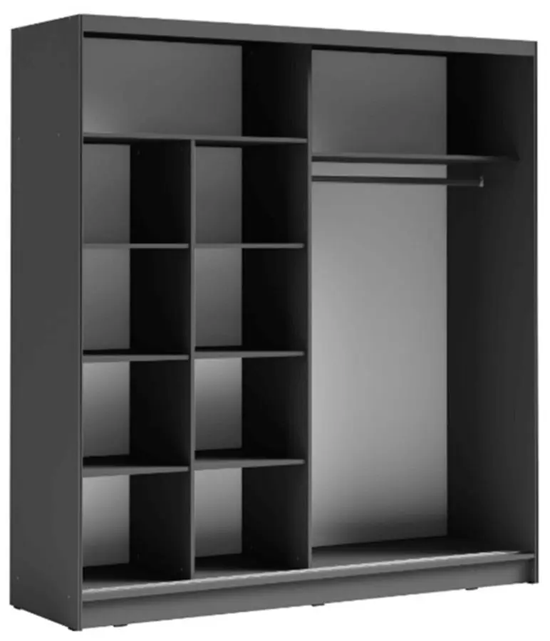 Dulap-cupe Mobhaus Birgamo Typ 2 (Graphite Dark Grey)