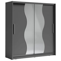 Dulap-cupe Mobhaus Birgamo Typ 2 (Graphite Dark Grey)