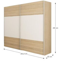 Dulap-cupe Mobhaus Gabriela (Sonoma Oak/White) Thumb