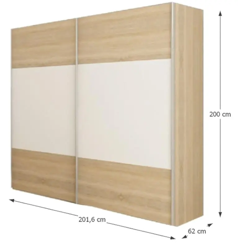 Dulap-cupe Mobhaus Gabriela (Sonoma Oak/White)