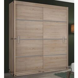 Dulap-cupe Mobhaus Merina 203 (Sonoma Oak/Gray) Thumb