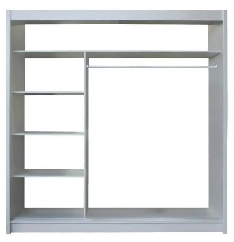 Шкаф-купе Mobhaus Merina 203 (White/Black) - 3