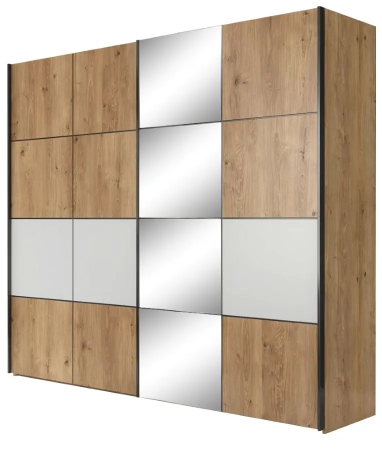 Dulap-cupe Mobhaus Puno (Grandson Oak/White Matt)