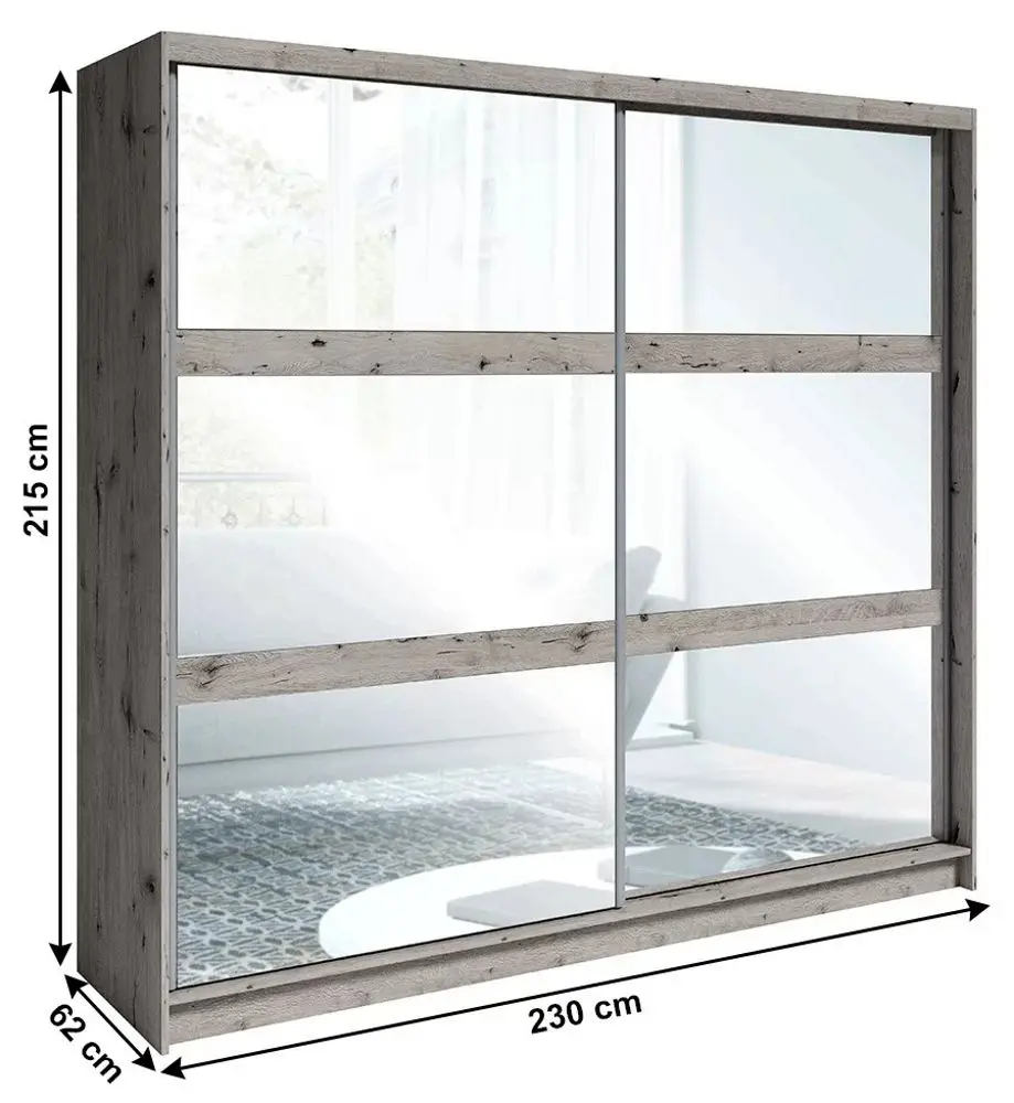 Dulap-cupe Mobhaus Togos (Wellington Oak)