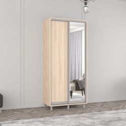 Dulap-cupe Mobildor Aron 1 oglinda/1 PAL 110x210x60 (Sonoma Oak)