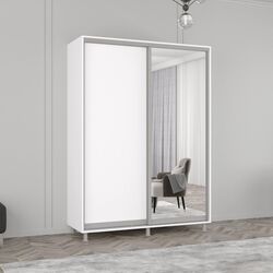 Dulap-cupe Mobildor Aron 1 oglinda/1 PAL 160x210x60 (White)