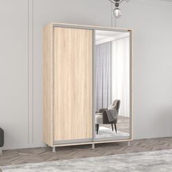 Dulap-cupe Mobildor Aron 1 oglinda/1 PAL 160x230x60 (Sonoma Oak)