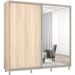 Dulap-cupe Mobildor Aron 1 oglinda/1 PAL 200x210x60 (Sonoma Oak) Thumb