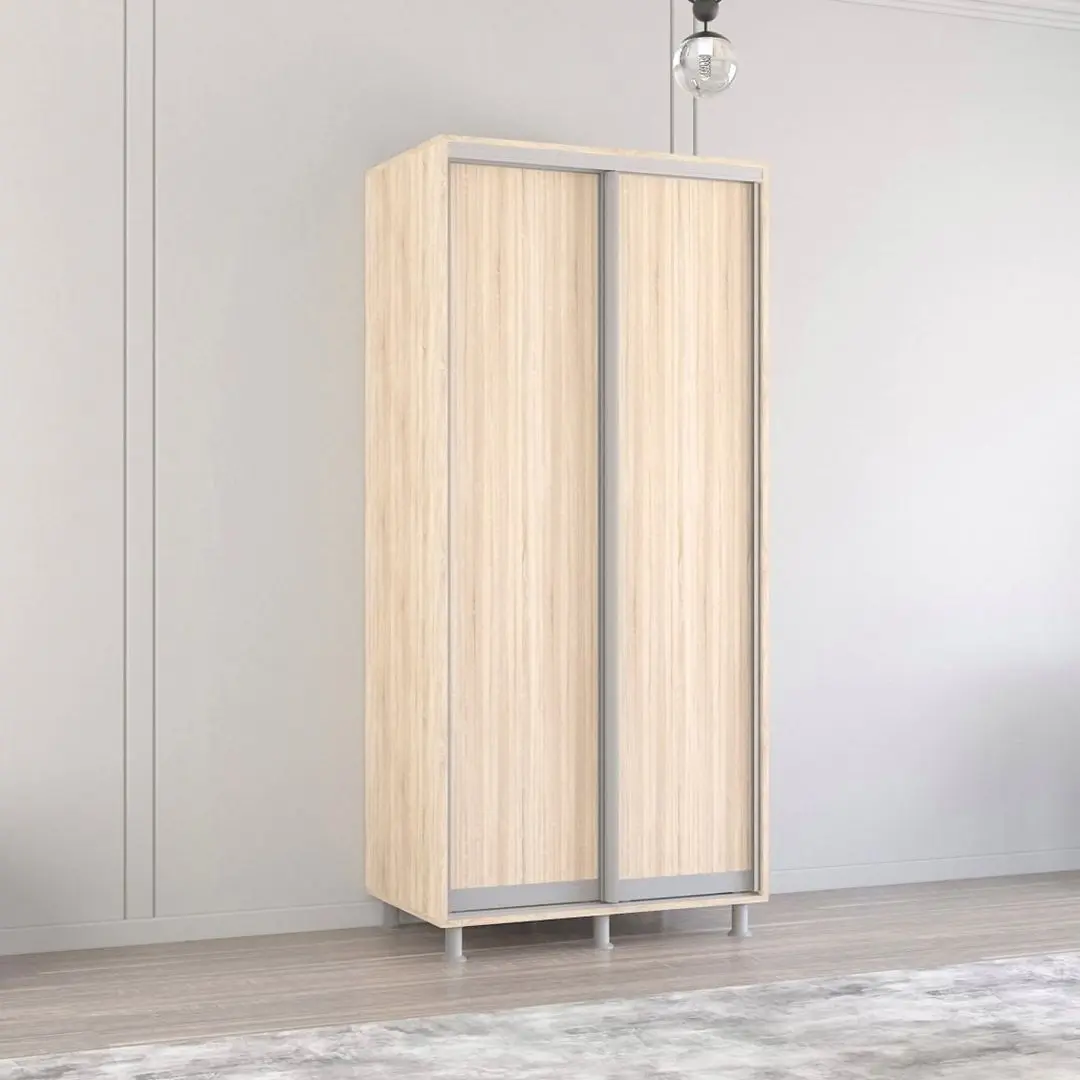 Dulap-cupe Mobildor Aron 100x230x60 (Sonoma Oak)