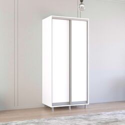 Dulap-cupe Mobildor Aron 100x240x60 (White)