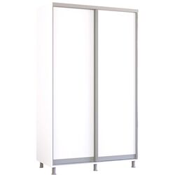 Dulap-cupe Mobildor Aron 140x220x60 (White) Thumb